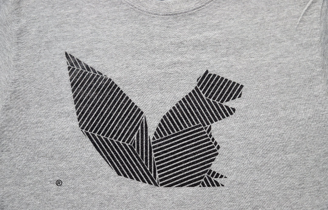 Grey T // Black SQ