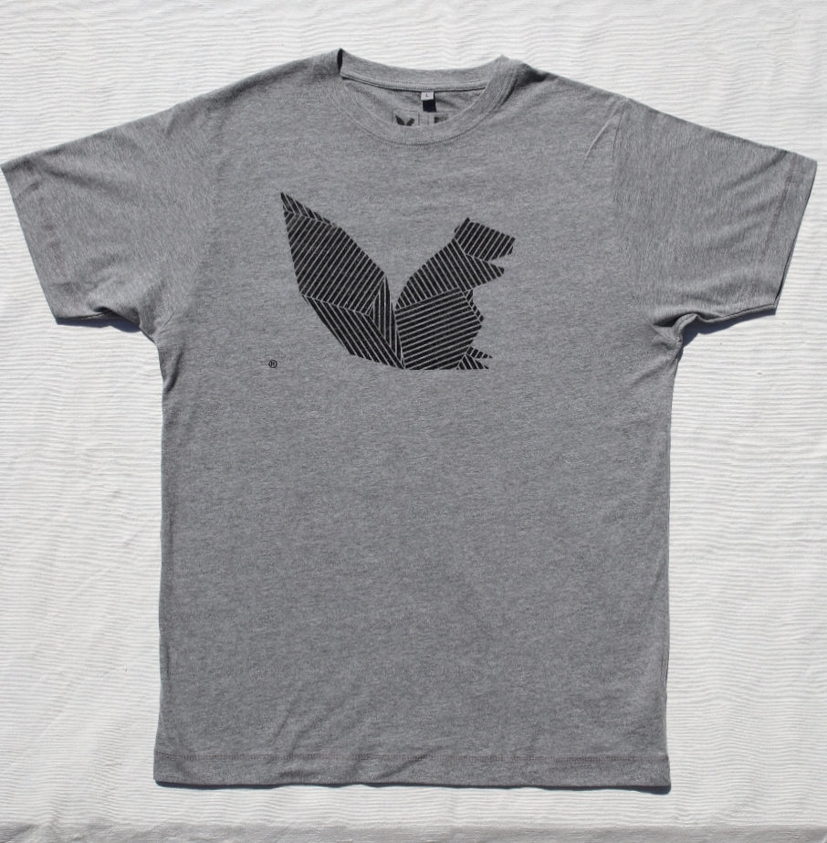 Grey T // Black SQ