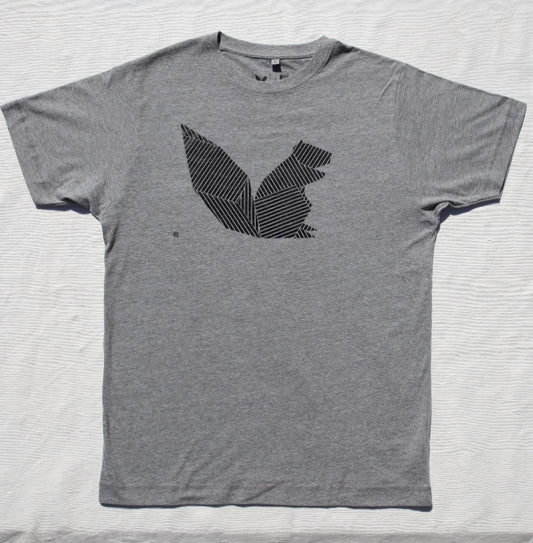 Grey T // Black SQ